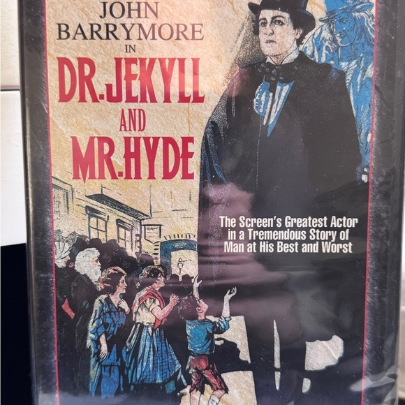🎬 Vintage John Barrymore in Dr. Jekyll and Mr. Hyde Classic DVD - 1920 - NEW - Picture 1 of 15